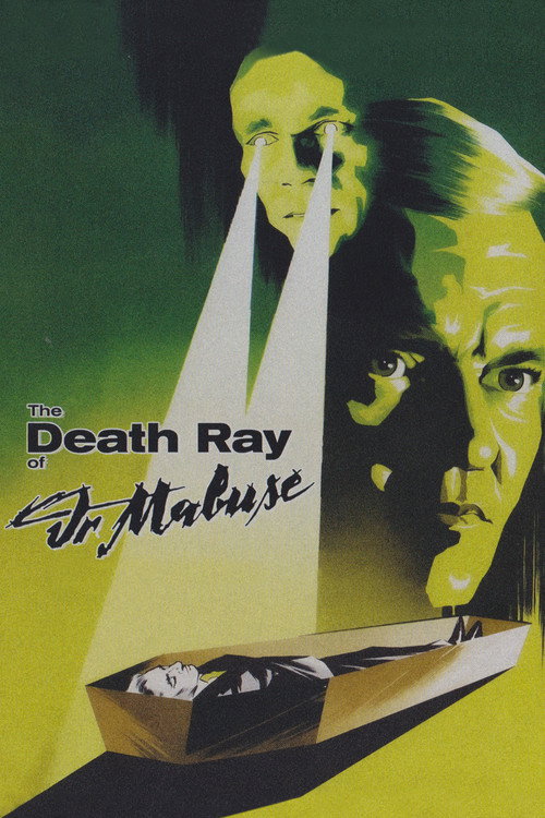 Movie poster for The Death Ray of Dr. Mabuse (1964)