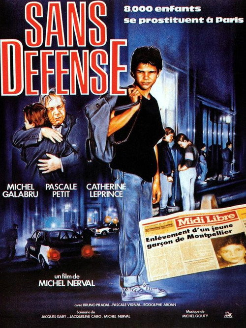 Movie poster for Sans défense (1989)