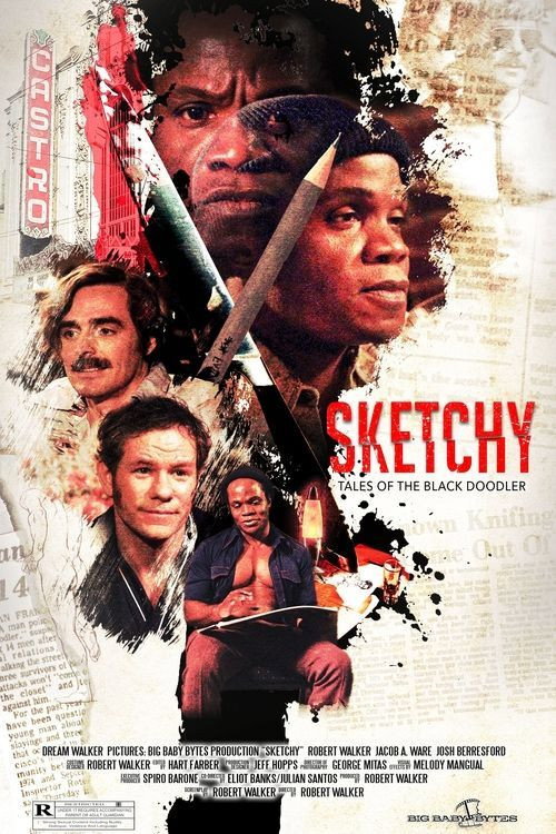 Movie poster for SKETCHY: Tales of the Black Doodler (2021)