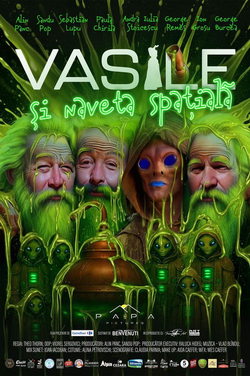 Movie poster for Vasile and the Spaceship (2025)