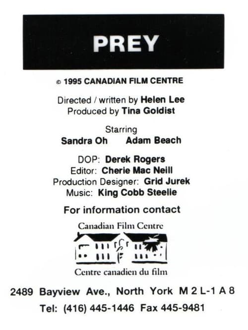 Movie poster for Prey (1995)