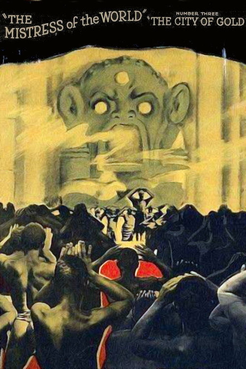 Movie poster for The Mistress of the World, Part III: The City of Gold (1919)