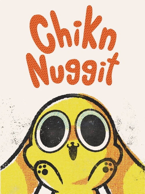 Series poster for Chikn Nuggit (2020)