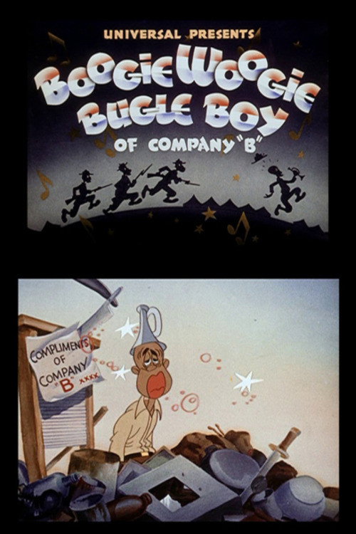 Movie poster for Boogie Woogie Bugle Boy of Company "B" (1941)