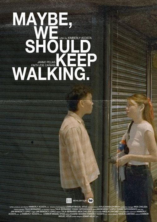 Movie poster for Maybe, we should keep walking.