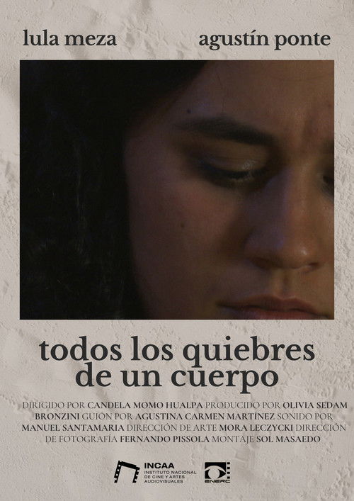 Movie poster for Todos los quiebres de un cuerpo (2025)