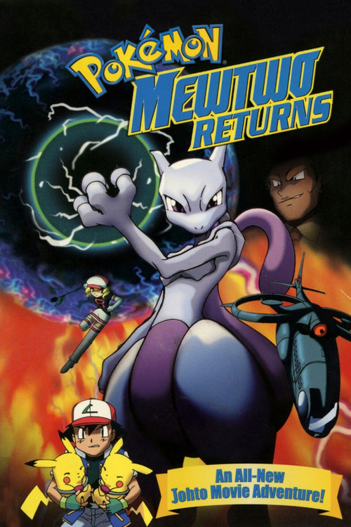Movie poster for Pokémon: Mewtwo Returns (2001)