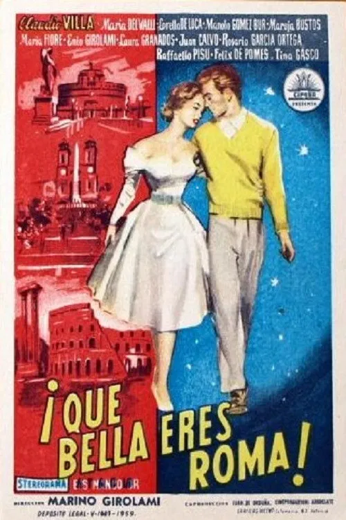 Movie poster for Quanto sei bella Roma (1959)