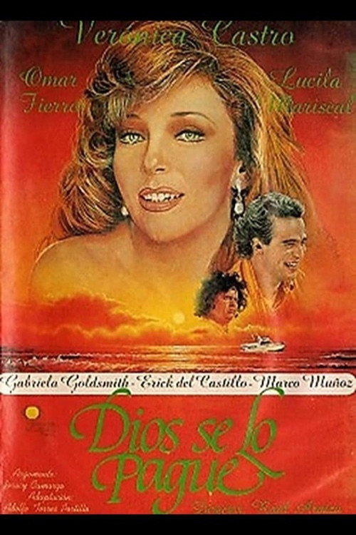 Movie poster for Dios se lo pague (1990)