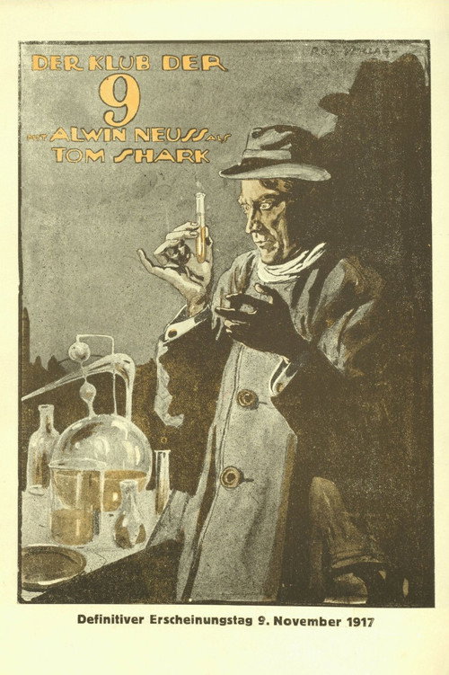Movie poster for Der Klub der Neun (1917)