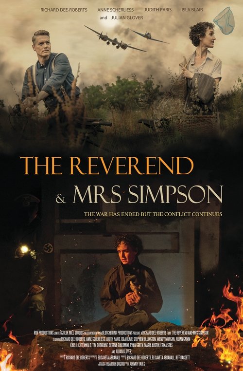 Movie poster for The Reverend and Mrs Simpson (2022)