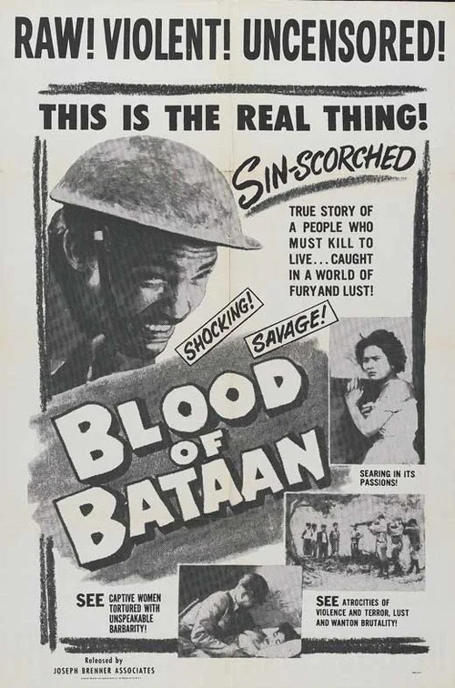 Movie poster for Blood of Bataan (1953)