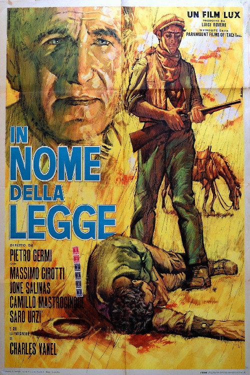 Movie poster for In the Name of the Law (1949)