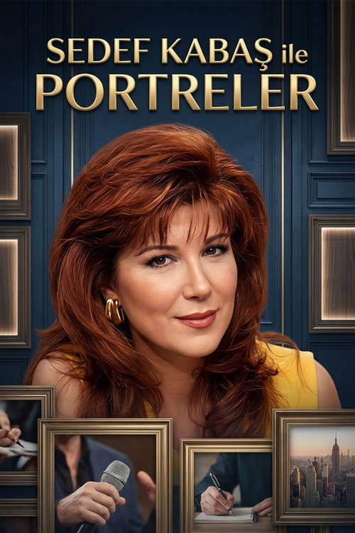 Series poster for Sedef Kabaş ile Portreler (1997)