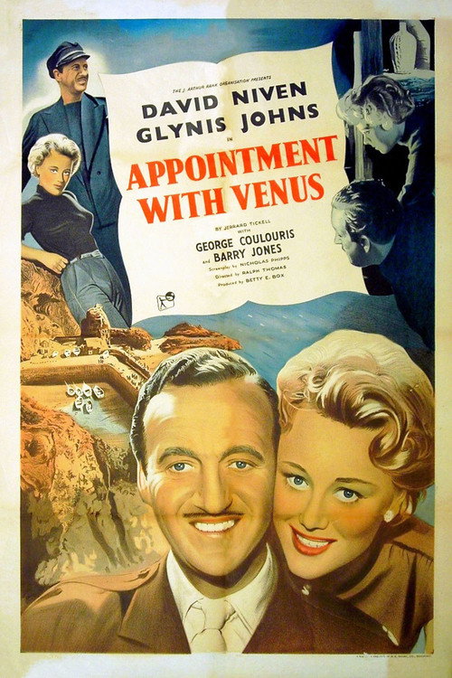 Movie poster for Appointment with Venus (1951)