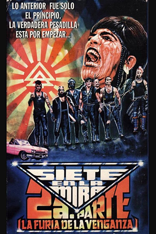 Movie poster for Siete En La Mira 2 - La Furia de La Venganza (1986)