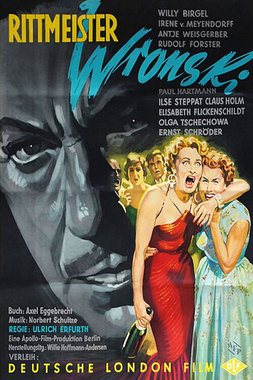 Movie poster for Cavalry Captain Wronski (1954)