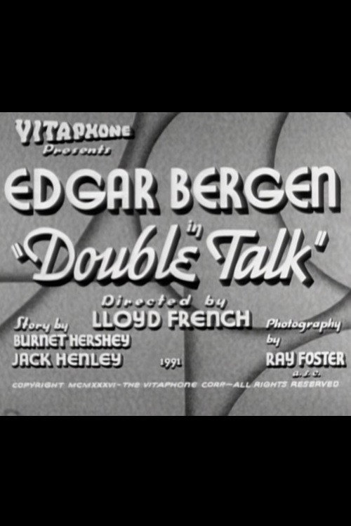 Movie poster for Double Talk (1937)