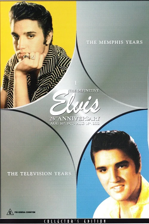 Movie poster for The Definitive Elvis 25th Anniversary: Vol. 1 The Memphis Years & The Television Years (2002)
