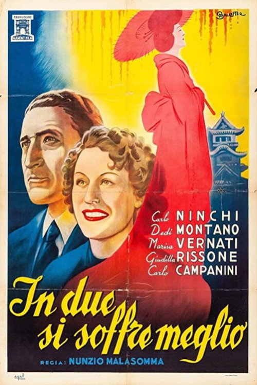 Movie poster for In due si soffre meglio (1943)