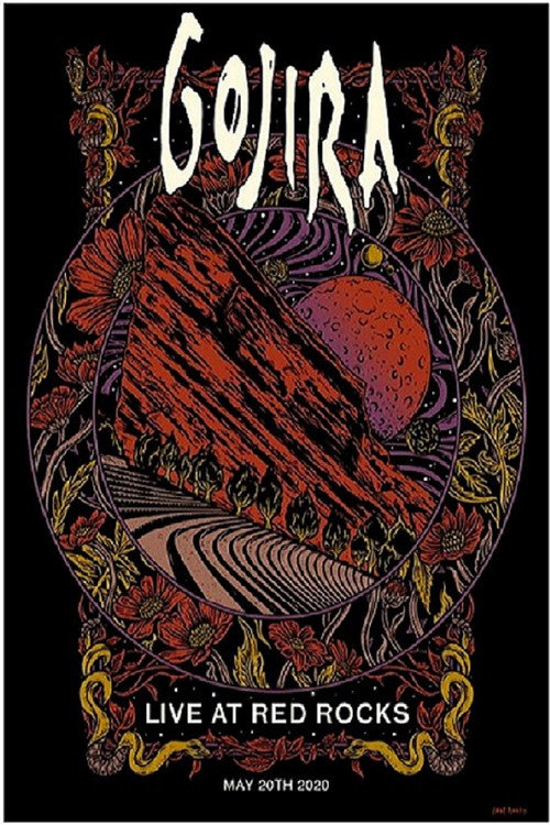 Movie poster for Gojira - Live at Red Rocks (2020)
