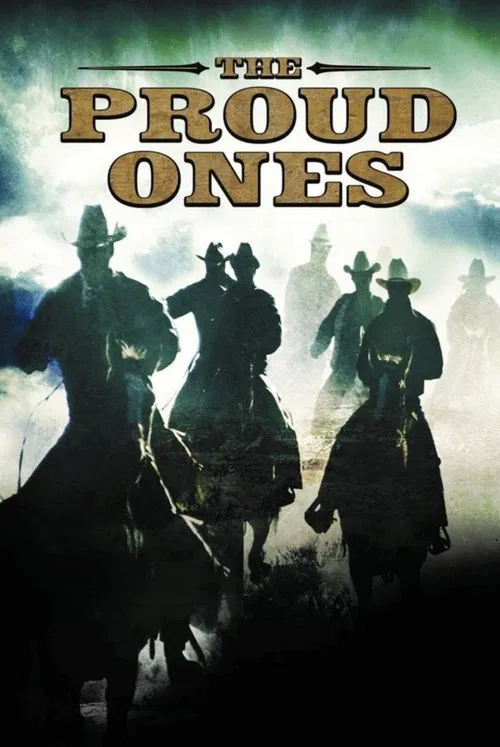 Movie poster for The Proud Ones (1956)