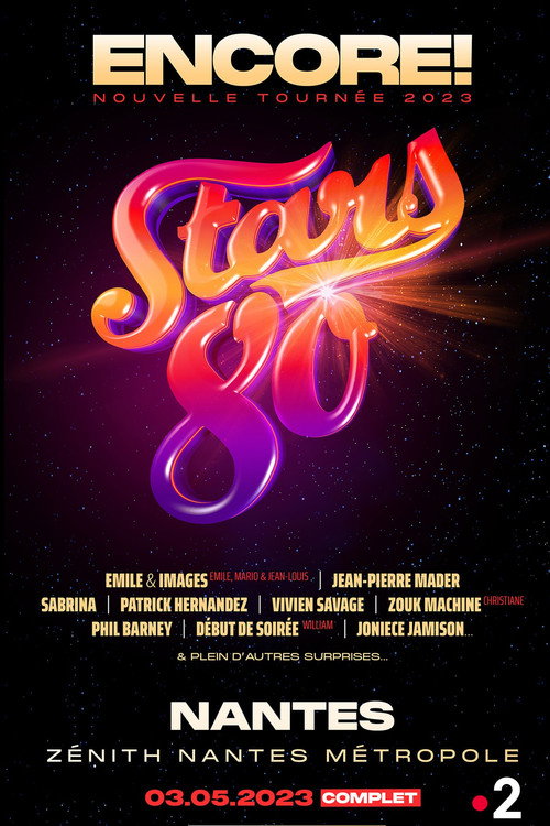 Movie poster for Stars 80 encore ! (2023)