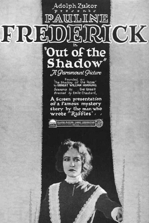 Movie poster for Out of the Shadow (1919)