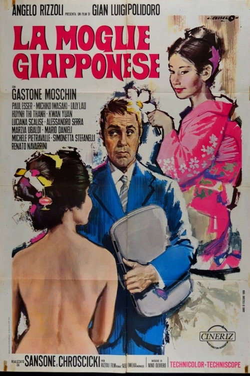 Movie poster for La moglie giapponese (1968)