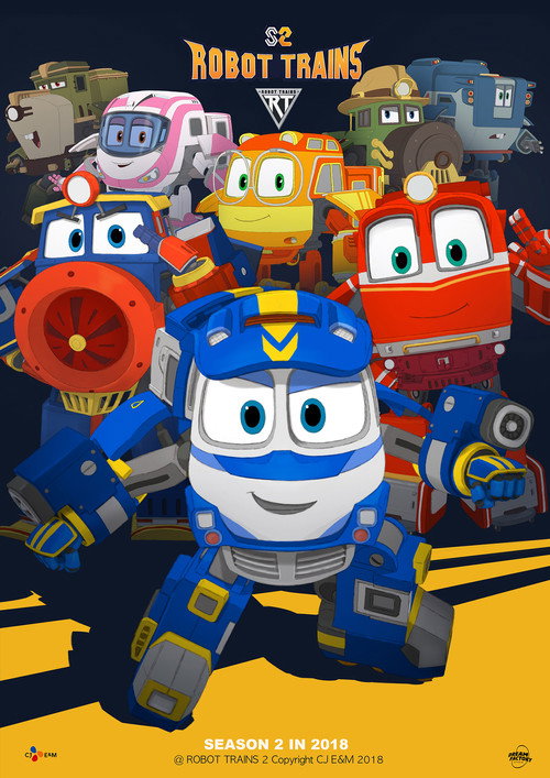 Series poster for Robot Trains (2015)