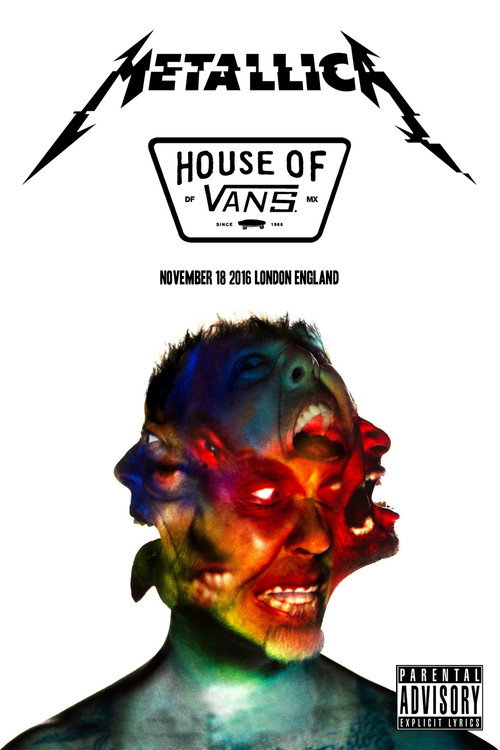 Movie poster for Metallica: Live from The House of Vans (2016)