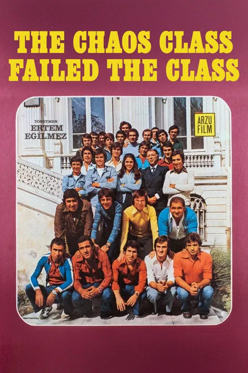Movie poster for The Chaos Class Failed the Class (1976)
