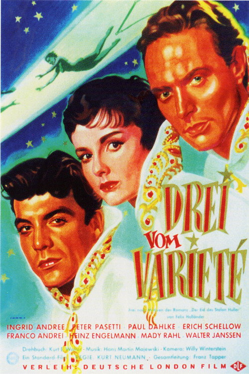 Movie poster for Three from Variety (1954)