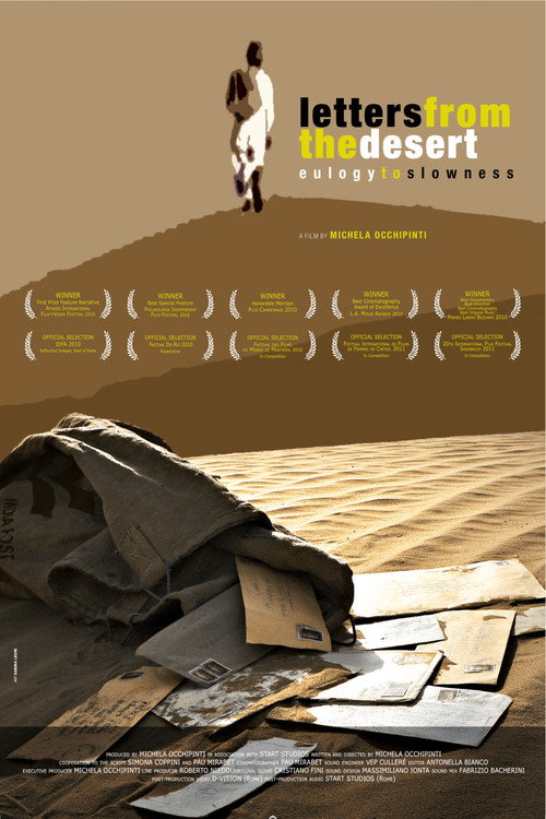 Movie poster for Letters from the Desert (2010)