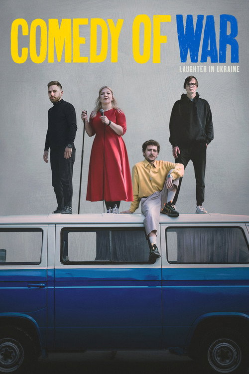 Movie poster for Comedy of War: Laughter in Ukraine (2023)