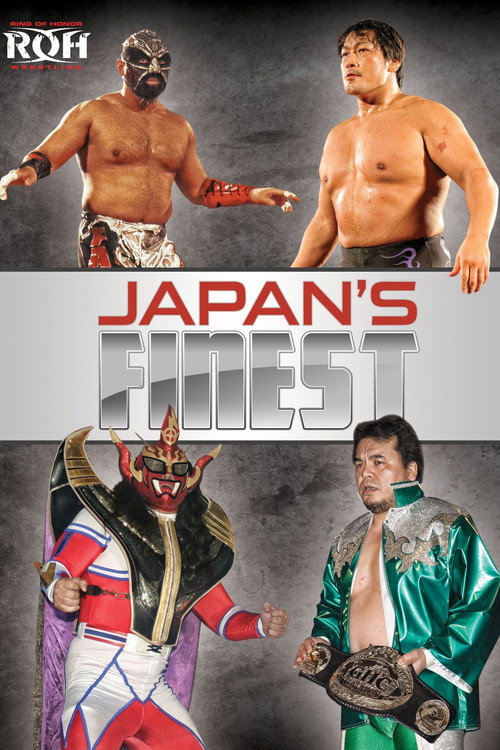 Movie poster for ROH: Japan's Finest (2012)
