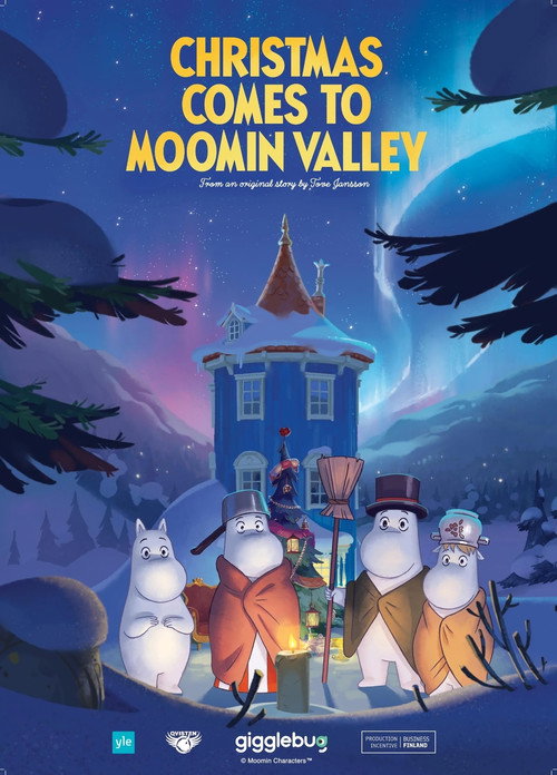 Movie poster for Christmas Comes to Moominvalley (2022)