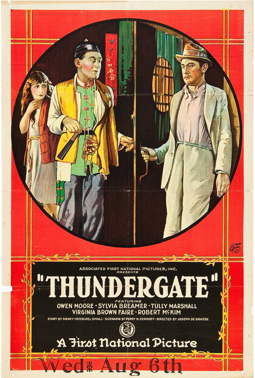 Movie poster for Thundergate (1923)