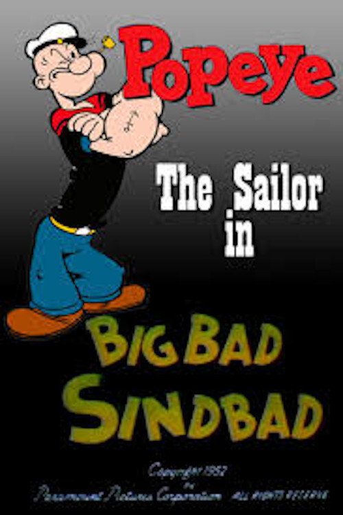 Movie poster for Big Bad Sindbad (1952)