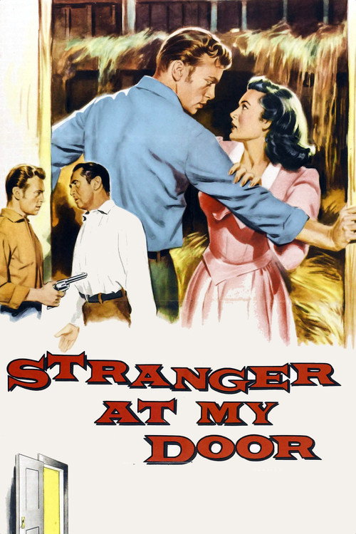 Movie poster for Stranger at My Door (1956)