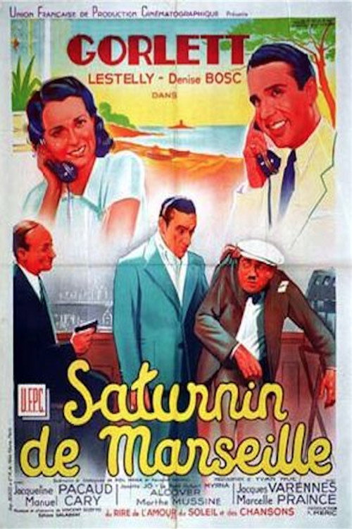 Movie poster for Saturnin de Marseille (1941)