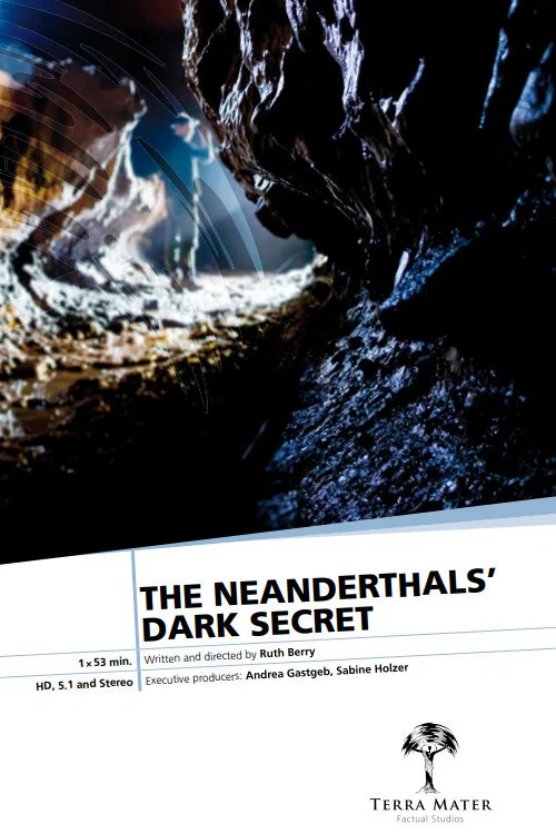 Movie poster for The Neanderthals’ Dark Secret (2012)
