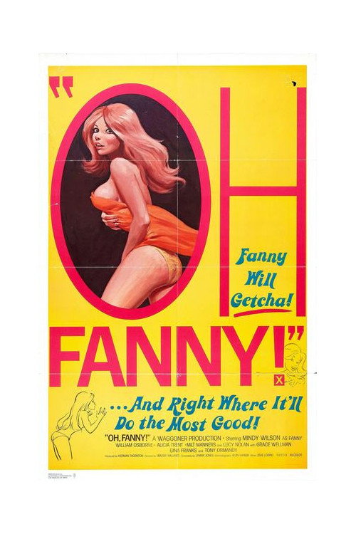 Movie poster for The Memoirs of Fanny Hill (1971)
