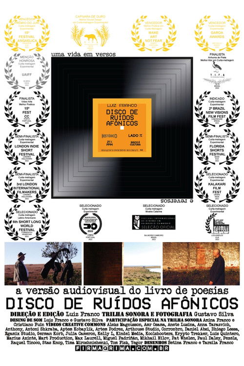 Movie poster for Disco de Ruidos Afônicos (2022)