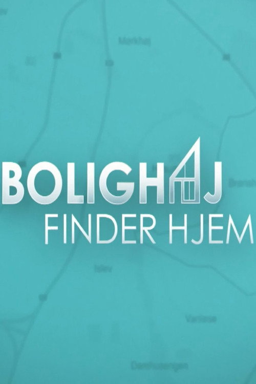 Bolighaj finder hjem poster