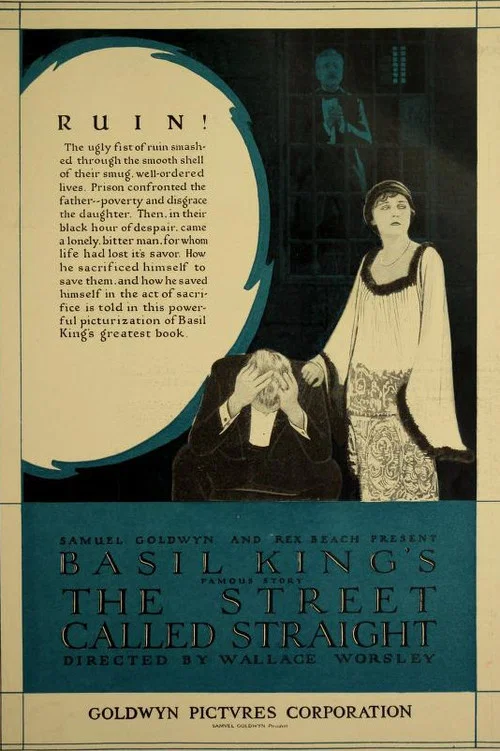 Movie poster for The Street Called Straight (1920)