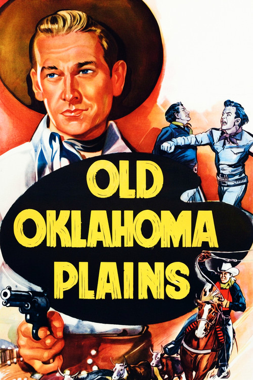 Movie poster for Old Oklahoma Plains (1952)