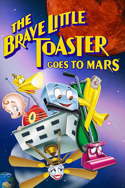 Movie poster for The Brave Little Toaster Goes to Mars (1998)