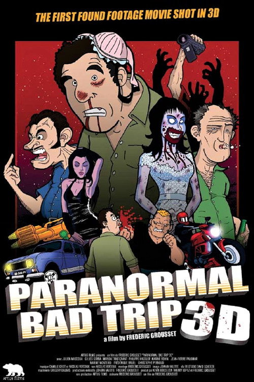 Movie poster for Bad Trip 3D (2014)