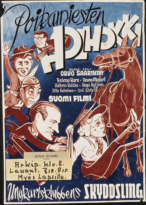 Movie poster for Poikamiesten holhokki (1938)